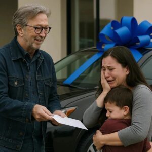 The Story That Brought Eric Clapton to Tearsโฆ She walked two miles every day so her son could make it to football practice โ and then Eric Clapton heard her story ๐