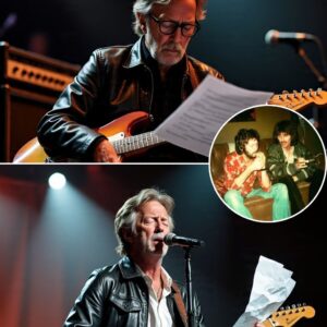 โHe thought George Harrison never forgave himโuntil a letter, hidden for 53 years, surfaced in Olivia Harrisonโs hands. What it revealed made Eric Clapton stop mid-song, whisper โHe did write backโฆ,โ and play โSomethingโ as if it were only for two souls.โ ๐