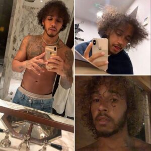 Lewis Hamilton posts a photo of his new hairstyle, but fans are only interested in the shocking strange detail reflected in the bathroom mirror... ๐ชฎ