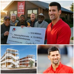 BREAKING: Novak Djokovic Donates $12.9 Million to Fight Homelessness, Funds 150 New Homes