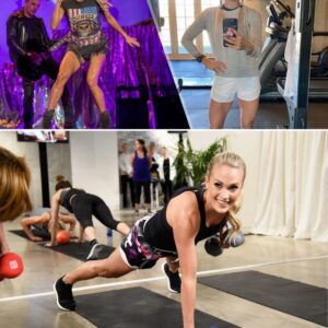 Carrie Underwood Learns to “Cut Myself Slack” About Working Out: “I Fit It in When I Can”