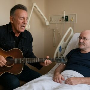 ๐ A Final Melody Between Legends: Bruce Springsteen Sings to Phil Collins in Emotional Hospital Visit