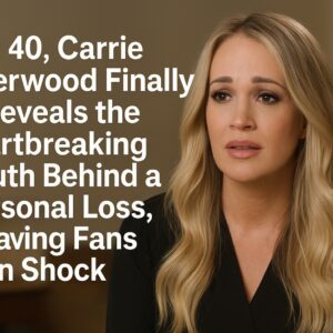 At 40, Carrie Underwood Finally Reveals the Heartbreaking Truth Behind a Personal Loss, Leaving Fans in Shock
