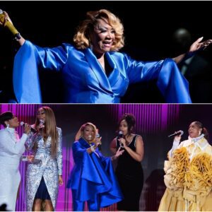 Five legends. One stage. One unforgettable song. Patti LaBelle, Jennifer Hudson, Yolanda Adams, Fantasia and Queen Latifah —together performing “Superwoman” in a moment that can only be described as historic 🎤🎶