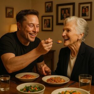 ❤️ Just a son having dinner with his mother — and in that quiet moment, Elon Musk showed the world what was truly important to his heart