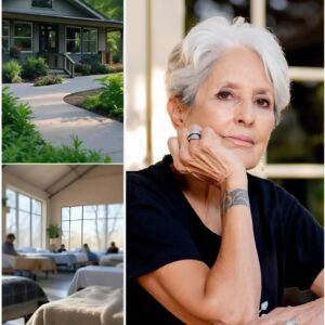 Singer-songwriter Joan Baez has donated her entire $12.9 million bonus and sponsorship earnings to build a eries of homeless support centers in New York, her hometown 🏘️
