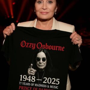 Sharon Osbourne Turns Grief into Legacy: The Birth of the “Ozzy” T-Shirt Brand That’s Touching Millions na