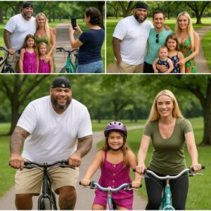 A joyful weekend for Fox News star Tyrus’s family as he, his wife, and daughter enjoy a fun bike ride in the park bmiheoquay