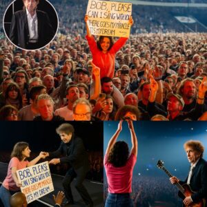 During his recent concert, Bob Dylan made a fan’s lifelong dream come true. ws
