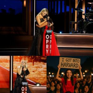 A Promise Kept: Carrie Underwood and a Harvard Student Share the Opry Stage