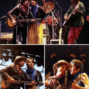 🎶 The Stage Fell Silent as Bob Dylan and Joan Baez Unexpectedly Joined Voices in “Blowin’ In The Wind” — For the Last Time Ever…