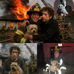 Just 3 hours ago, the quiet luxury villa of Bob Dylan in Malibu Hills, California was suddenly consumed by a massive fire. ws