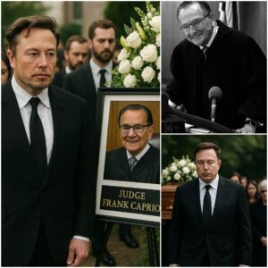 BREAKING NEWS: Elon Musk Attends Judge Frank Caprio’s Funeral – The World Mourns a Humanitarian Icon of Justice _ ANN