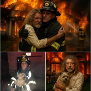 MIRACLE IN SHATTERFORD: Robert Plant’s Mansion Fire Turns Into a Story of Survival, Gratitude, and Unforgettable Heroism na