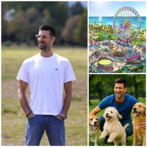 IMPACTING NEWS: Novak Djokovic sent the internet into a frenzy with his heartwarming announcement, revealing plans to invest £50.000 to build a 'haven' for stray dogs and cats, pledging to rescue thousands of abandoned animals