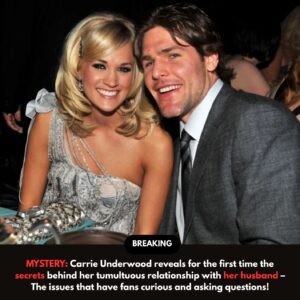 MYSTERY: Carrie Underwood reveals for the first time the secrets behind her tumultuous relationship with her husband – The issues that have fans curious and asking questions!