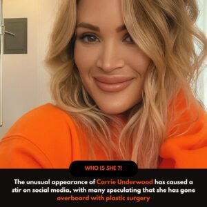 SHOCKING: Carrie Underwood Accused of Plastic Surgery to Maintain Her Youthful Appearance – The Internet Is Divided Over Before and After Photos!