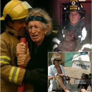 Keith Richards’s Dramatic Rescue: A Miracle Amidst the Flames_ TD