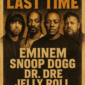 Hip-Hop Titans and Country-Rap Phenom Unite: Eminem, Snoop Dogg, Dr. Dre, and Jelly Roll Launch 2026 World Tour “FOR THE LASTE TIME”...