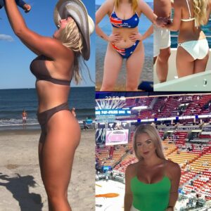 Not only her statements, Karoline Leavitt is also continues to make social media drool after leaked photos of her in a tiny pinky bikini_TD