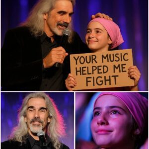 During His New Jersey Show, Guy Penrod Noticed a Young Fan in the Front Row Wearing a Headscarf and Holding a Sign—A Moment That Touched His Heart.. ws