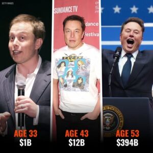 From $1B at 33 to a staggering $394B at 53! 🚀💸