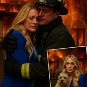 Three hours ago, a fire broke out at Bruce Springsteen’s mansion, trapping his dog inside. After the housekeeper escaped safely, Bruce rushed to the scene, embracing the rescuers and showing his immense gratitude, leaving the world in awe of his generosity.