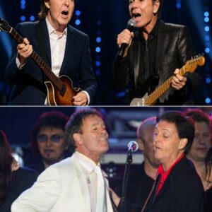 No one expected two legends to share the same stage, but when Paul McCartney suddenly turned and invited Cliff Richard to join him. ws