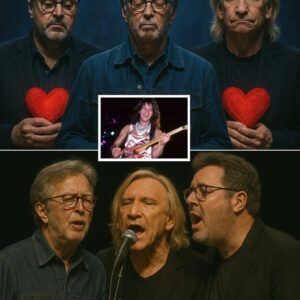 Spirit Returns: Eric Clapton, Joe Walsh, and Vince Gill Deliver a Tribute That Froze Time of Eddie Van Halen’s 🎼