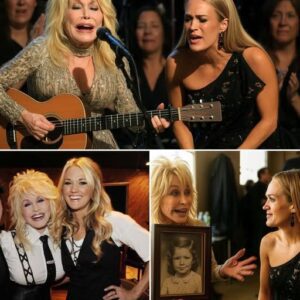 SURPRISE: Last night, Dolly Parton and Carrie Underwood delivered a breathtaking duet, sharing stories of small-town struggles and dreams realized.