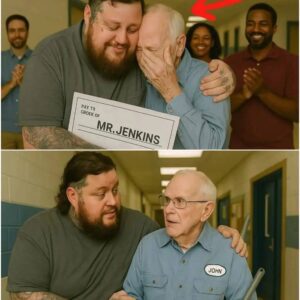 Jelly Roll Discovers His Old School Janitor Still Working at 79 Years Old and Surprises Everyone