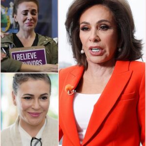 Alyssa Milano Shocks Hollywood with $200 Million Lawsuit Against Jeanine Pirro – Court Issues Stunning Ruling...