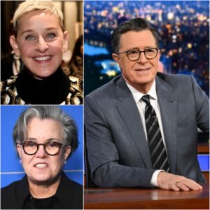 Stephen Colbert said he understands why Rosie O'Donnell and Ellen DeGeneres left the United States