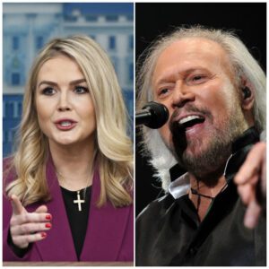 "You donโt get to rewrite WHO I AM, Karoline โ my songs spoke the truth long before you arrived!" Barry Gibb fires back at accusations of being โsilenced,โ sparking a fierce political and musical debate.