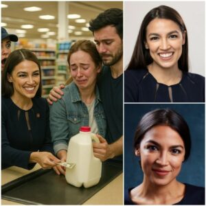 Unexpected: Alexandria Ocasio-Cortez Quietly Does Something Heartwarming for a Young Couple in a Supermarket — A Photo That Moves America to Tears 🥹📸 nango