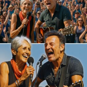 When Joan Baez Joined Bruce Springsteen: A Night of Music, Protest, and Raw Defiance ✨