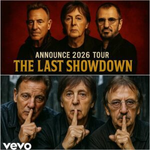 Paul McCartney, Bruce Springsteen, and Ringo Starr Announce 2026 Tour: "The Last Showdown" – A Powerful Fusion Reviving Rap’s Spirit
