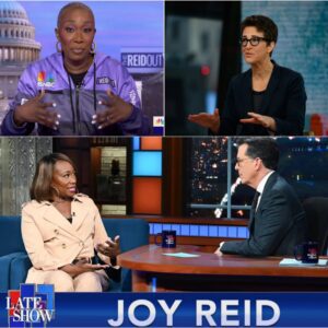 "MEDIA REVOLUTION IGNITES" — Rachel Maddow secretly launches a bold new newsroom, teaming up with Stephen Colbert and Joy Reid