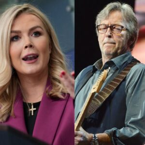 Karoline Leavitt POINTS IT OUT DIRECTLY AT Eric Clapton — AND REGRETS IT IN FRONT OF MILLIONS! ⚡
