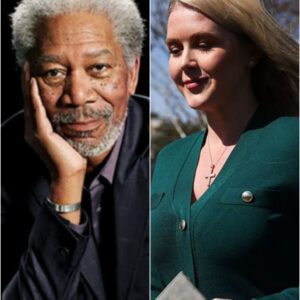 Karoline Leavitt was mercilessly lectured by Morgan Freeman on the topic of R@CIST and INEQU@LITY on live TV! When she tried to defend her point of view, Morgan Freeman responded with words so sharp and profound that it made her speechless. This tense moment left the audience “holding their breath” and caused a storm on social media with a series of heated debates!