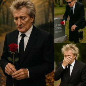 At 80, Rod Stewart moved quietly through the pale morning fog of London, his pace unhurried