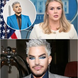 "You don't get to rewrite WHO I AM, Karoline. My songs already told the truth long before you got here !" – Adam Lambert has directly responded to Karoline Leavitt's accusations of "silencing" him. nh