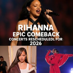 BREAKING NEWS: Rihanna’s Epic Comeback – Concerts Rescheduled for 2026