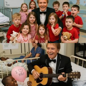🌟 TOUCHING STORY: Cliff Richard Visits Brave 7-Year-Old Cancer Patient in a Heartfelt Encounter That Left the Hospital in Tears.
