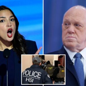 Border czar Tom Homan asks DOJ to look into whether AOC violated law with ICE-evading webinar nango