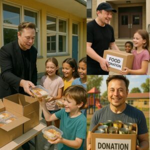 Elon Musk Spreads Hope in California: Donating 2 Tons of Food to Elementary Schools While Advocating for Fair Pay and Greater Support for Teachers Nationwide.