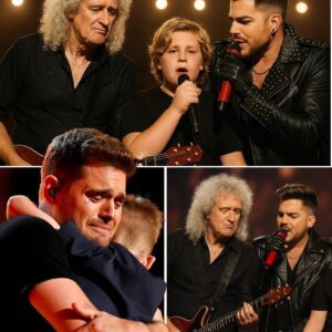 “You’re My Song, Son…” — Michael Bublé’s Tearful Words After Surprise Duet With Adam Lambert Stopped Time Inside the Arena nh