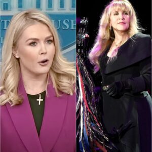 Karoline Leavitt POINTS IT OUT DIRECTLY AT Stevie Nicks — AND REGRETS IT IN FRONT OF MILLIONS! TD