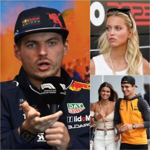 “He Only Won Thanks to the FIA!” – Lando Norris’ Girlfriend Sparks Storm Attacking Max Verstappen, but the Champion Fired Back With 7 Words That Left Her Speechless