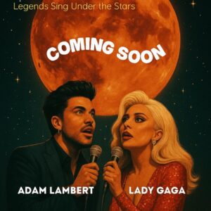 Blood Moon and Adam Lambert – When the Universe Turns the Sky Red, the Legends Sing Under the Stars nh